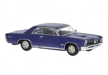 Brekina 18102 Pontiac GTO Coupe dunkel-blau 