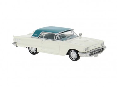 Brekina 18200 Ford Thunderbird (geschl.) weiß 
