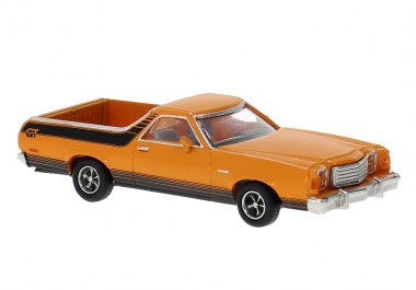 Brekina 18227 Ford Ranchero GT orange 
