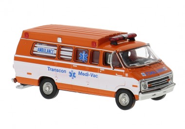 Brekina 18305 Dodge Ambulance Transcon 