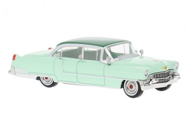 Brekina 18353 ´55 Cadillac Fleetwood grün/dunkelgrün 