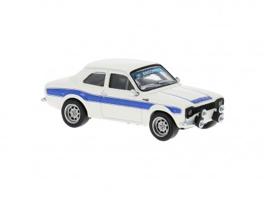 Brekina 19070 Ford Escort RS1800 Mk1 weiß/blau 