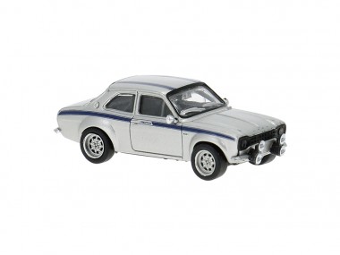 Brekina 19072 Ford Escort RS1800 Mk1 Mexico silber 