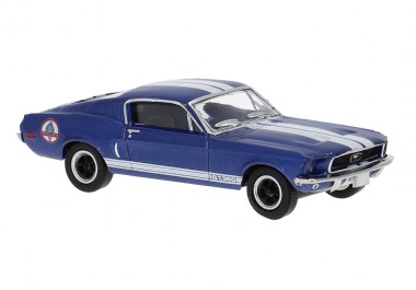 Brekina 19618 Ford Mustang blau 