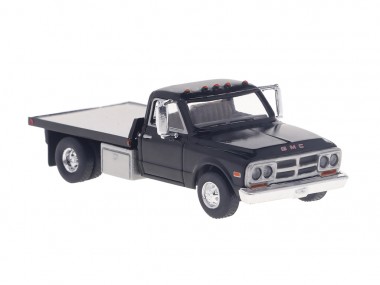 Brekina 19669 GMC Sierra Grande Plattform-Truck schwar 