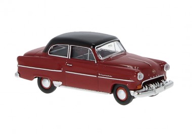 Brekina 20242 Opel Olympia´53 Lim. rot/schwarz 