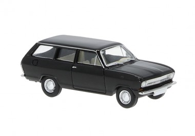 Brekina 20439 Opel Kadett B CaraVan schwarz 