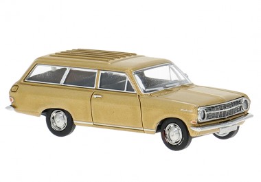 Brekina 20473 Opel Rekord A CarAVan gold 