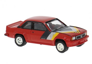 Brekina 20771 Opel Ascona B i400 rot Dekor gelb/silber 