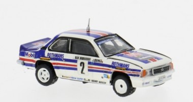 Brekina 20774 Opel Ascona B400 Rothmanns W.Röhrl 