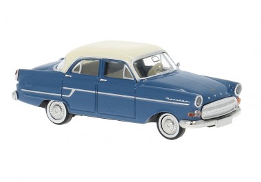 Brekina 20888 Opel Kapitän´56 Lim. blau/weiß 