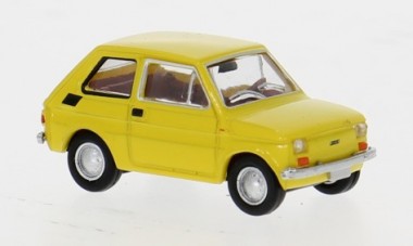 Brekina 22371 Fiat 126 gelb 
