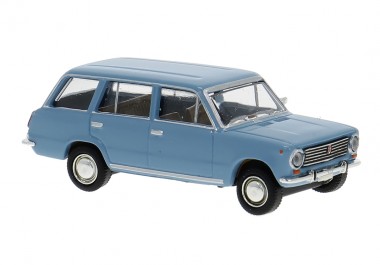 Brekina 22425 Fiat 124 Familiare hellblau 