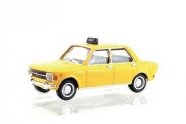 Brekina 22534 Fiat 128 Lim. Taxi gelb (I) 
