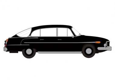 Brekina 27325 Tatra 603-2 schwarz 