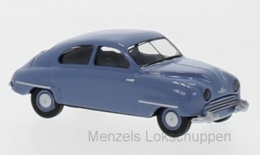 Brekina 28601 Saab 92 blau 1950 