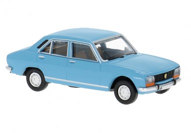 Brekina 29121 Peugeot 504 vert torrent "Sturzbachgrün" 