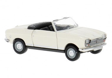 Brekina 29176 Peugeot 204 Cabrio weiß 