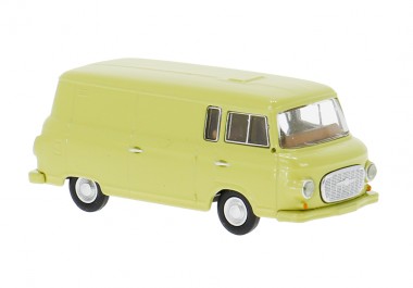 Brekina 30123 Barkas B1000 Kasten grünbeige 