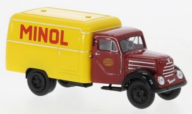 Brekina 30727 Robur Garant Koffer Minol 