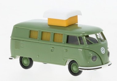 Brekina 31616 VW T1/2b Camper grün
  