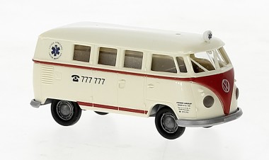 Brekina 31619 VW T1/2b Bus Ambulanz Aicher 
