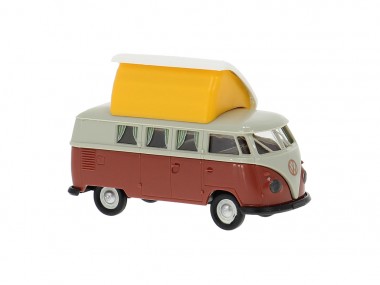 Brekina 31635 VW T1/2b Camper grau 