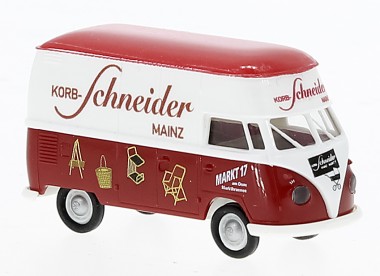 Brekina 32620 VW T1/2b Großraumkasten Korb-Schneider 