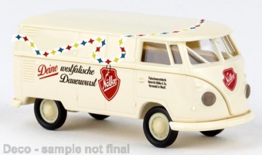 Brekina 32776 VW T1/2b Kasten Nölke Dauerwurst 