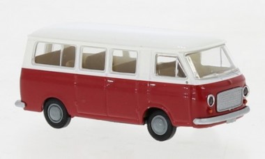 Brekina 34416 Fiat 238 Bus rot/weiß (1966) 