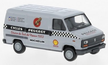 Brekina 34921 Peugeot J5 Kasten Cycles Peugeot 