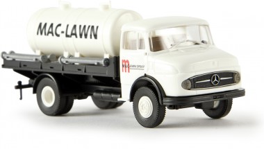 Brekina 47018 MB L322 Pritsche m. Tank Mac Lawn 
