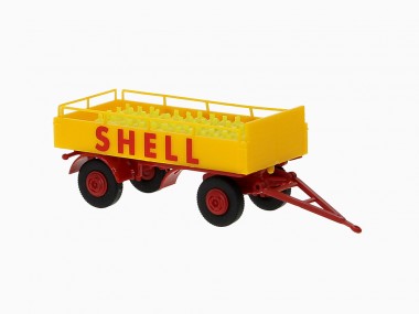 Brekina 55350 Pritschen-Anhänger (2a) Shell 