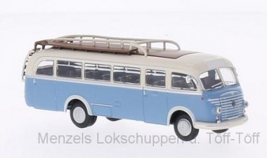 Brekina 58053 Steyr 480A Bus weiß/pastellblau 