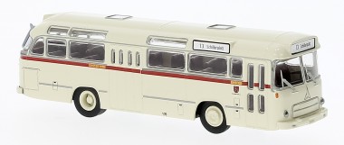Brekina 59938 Fleischer S5 Reisebus rot/beige 