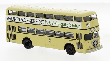 Brekina 61259 Büssing D2U BVG/Morgenpost 