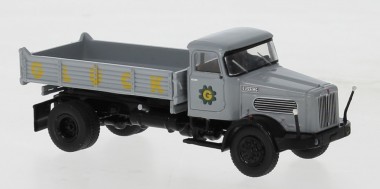 Brekina 79256 Büssing Commodore Kipper grau Glück 