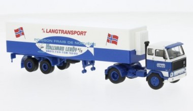 Brekina 85684 Volvo F89 KSZ Hallward Leröy (NO) 