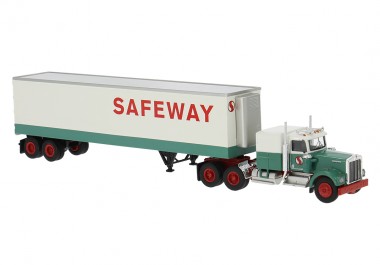 Brekina 86259 Kenworth W900 KSZ Safeways 