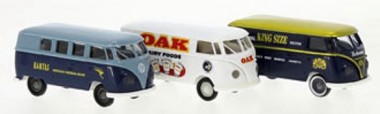 Brekina 90492 3er Set: Der VW T1/2b in Australien 