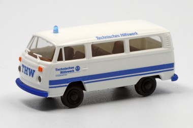 Brekina 933047 VW T2b Bus THW OV Trier Führungskraftwag 