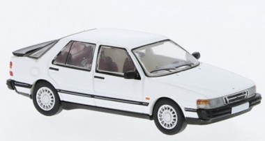 Brekina PCX870188 Saab 9000 CC weiß (1985) 