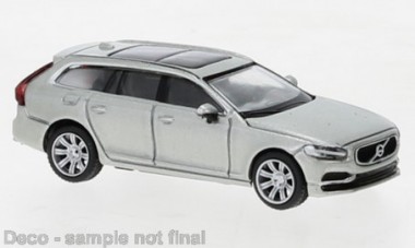 Brekina PCX870386 Volvo V90 Kombi silber 