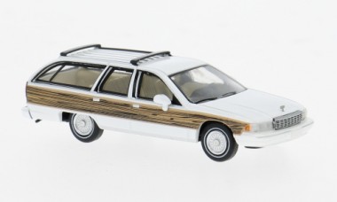 Brekina PCX870453 Chevrolet Caprice Station Wagon weiß/Dek 