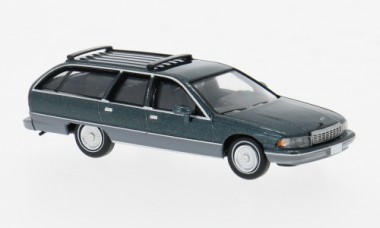 Brekina PCX870454 Chevrolet Caprice Station Wagon grün 