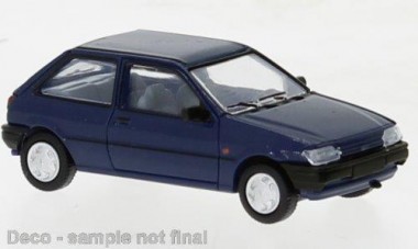 Brekina PCX870462 Ford Fiesta MK III dunkelblau (1989) 