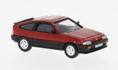 Brekina PCX870468 Honda CRX rot/matt schwarz (1983) 