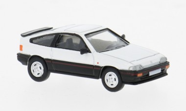Brekina PCX870470 Honda CRX weiß/matt schwarz (1983) 