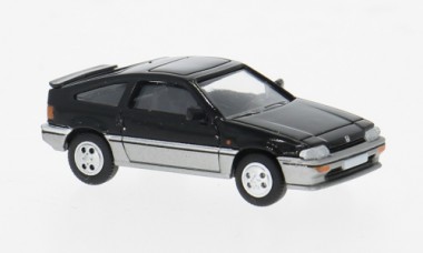 Brekina PCX870471 Honda CRX schwarz/grau-met. (1983) 