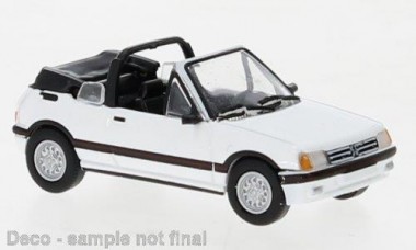 Brekina PCX870501 Peugeot 205 Cabrio weiß (1986) 